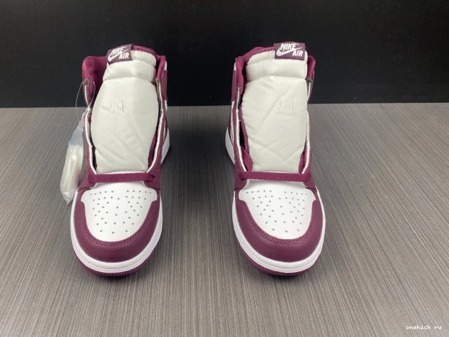 Rep Onekick Bordeaux 555088-611 Air OG Jordan High 1 0825
